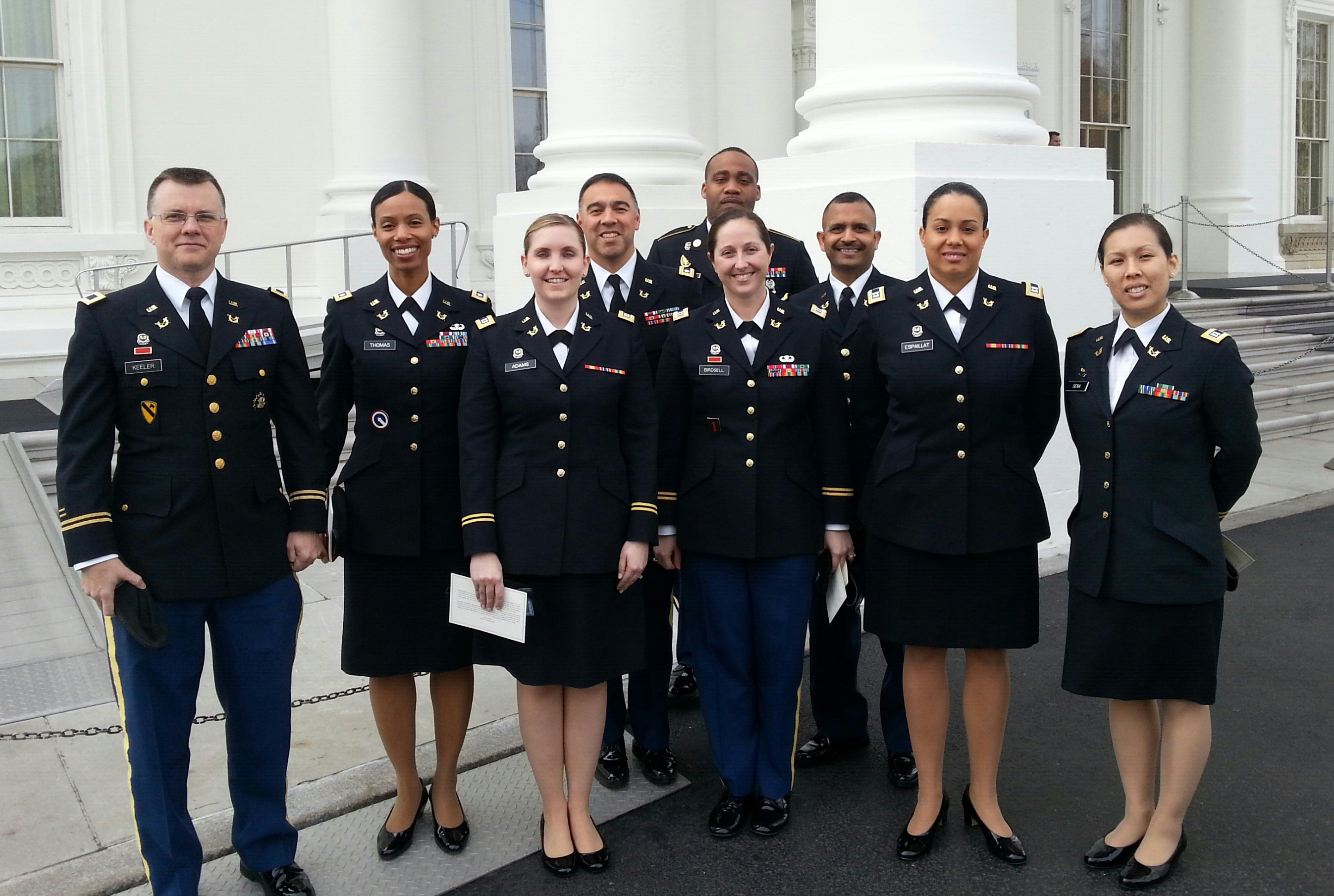 White House visit by the OSJA, Fort Belvoir, VA
